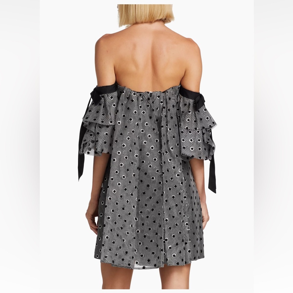 LELA ROSE POLKA DOT MINI DRESS - Picture 4 of 10